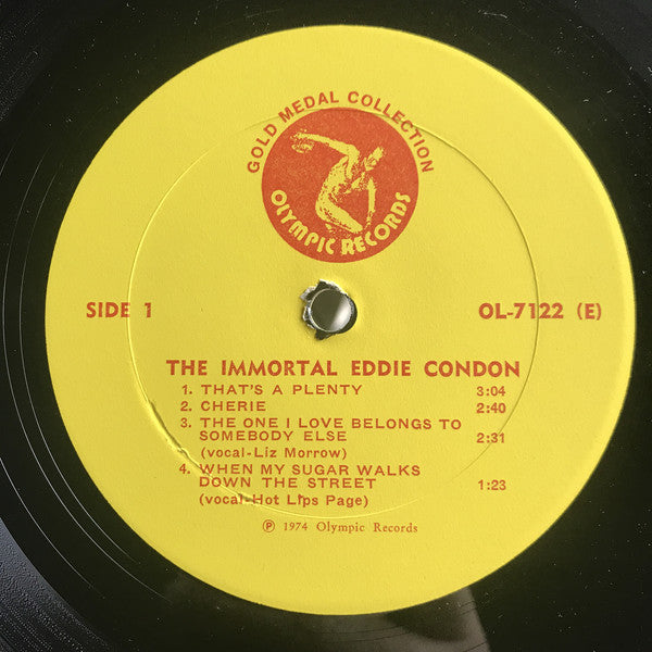 Condon, Eddie - The Immortal Eddie Condon (VG+) (Vinyl LP)