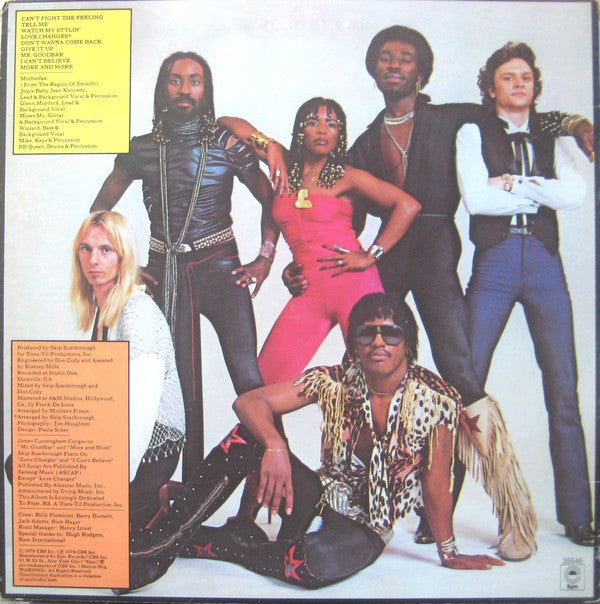 Mother's Finest - Mother Factor (Vinyl, VG) (Vinyl LP)