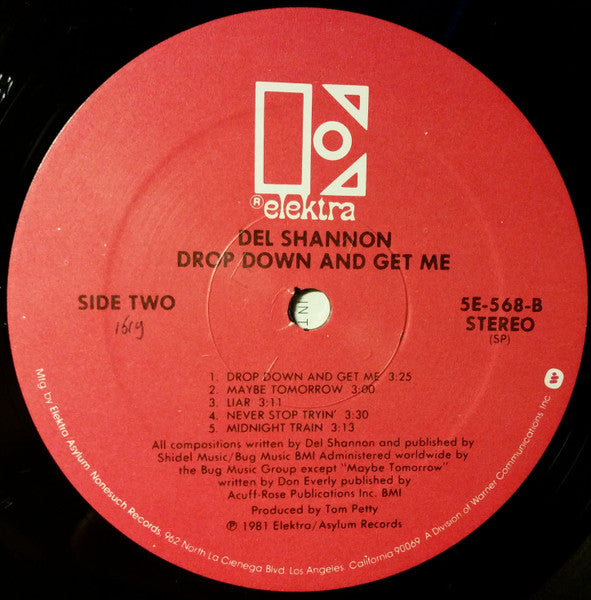 Shannon, Del - Drop Down And Get Me (Vinyl, NM or M-) (Vinyl LP)