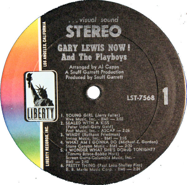 Lewis, Gary & The Playboys - Now! (VG+) (Vinyl LP)