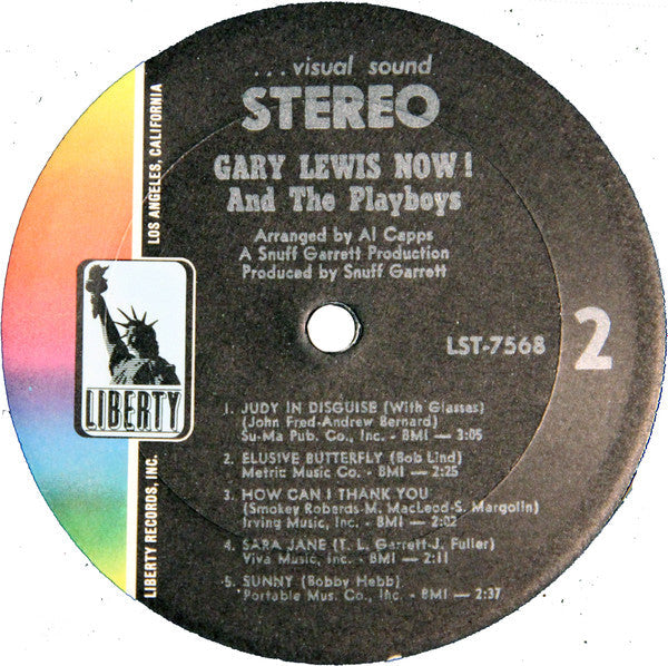 Lewis, Gary & The Playboys - Now! (VG+) (Vinyl LP)