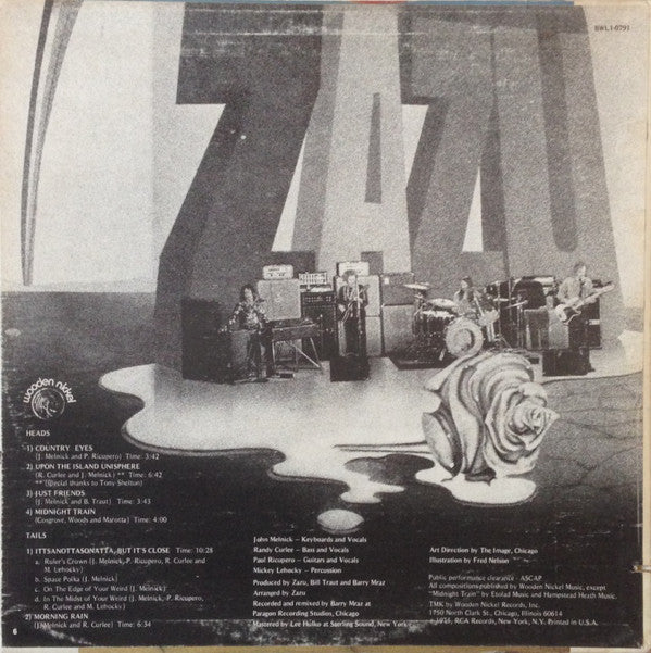 Zazu - Zazu (VG+) (Vinyl LP)