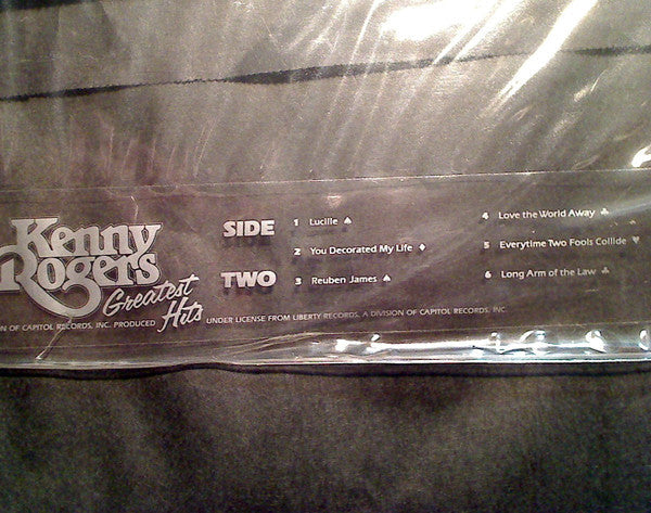 Rogers, Kenny - HBO Presents Kenny Rogers Greatest Hits (Vinyl, M) (Vinyl LP)