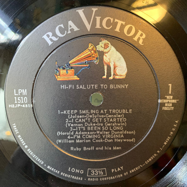 Braff, Rudy - Hi-Fi Salute To Bunny (Vinyl, VG+) (Vinyl LP)