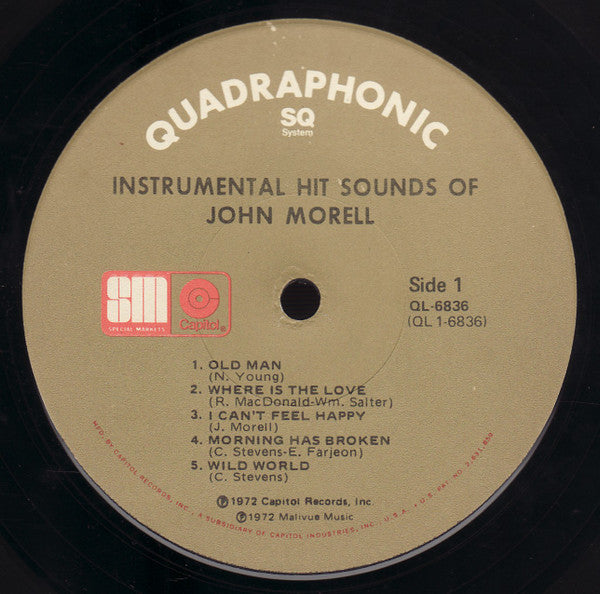 Morell, John - Instrumental Hit Sounds Of John Morell (VG+) (Vinyl LP)