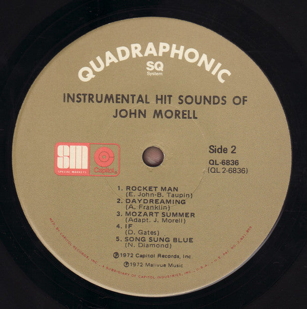 Morell, John - Instrumental Hit Sounds Of John Morell (VG+) (Vinyl LP)