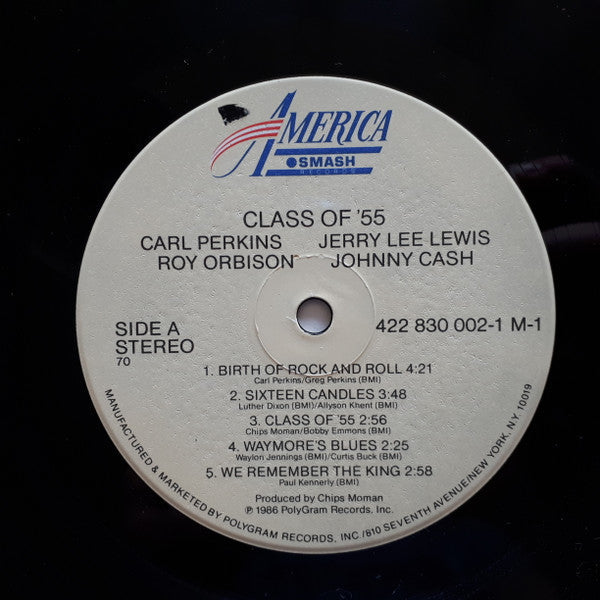 Class Of '55, Carl Perkins, Jerry Lee Lewis, Roy Orbison, Johnny Cash - Memphis Rock & Roll Homecoming (M) (Vinyl LP)