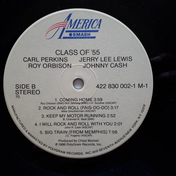 Class Of '55, Carl Perkins, Jerry Lee Lewis, Roy Orbison, Johnny Cash - Memphis Rock & Roll Homecoming (M) (Vinyl LP)