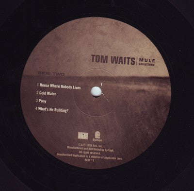 Waits, Tom - Mule Variations (Vinyl, VG+) (Vinyl LP)