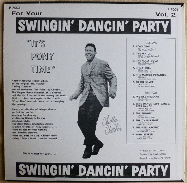 Checker, Chubby - It's Pony Time (Vinyl, VG) (Vinyl LP)