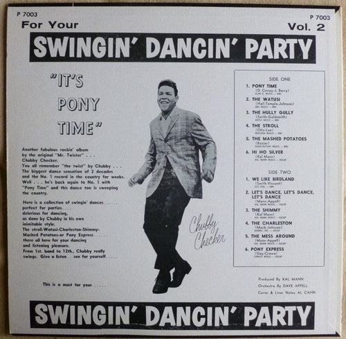 Checker, Chubby - It's Pony Time (Vinyl, VG) (Vinyl LP)