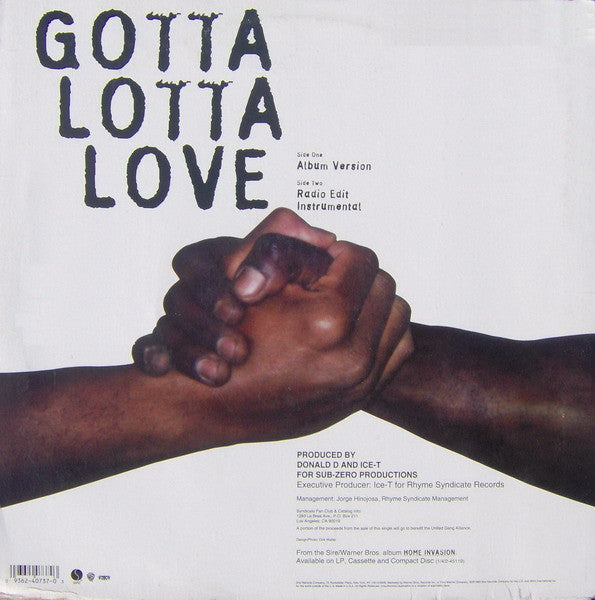 Ice-T - Gotta Lotta Love (NM or M-) (Vinyl LP)