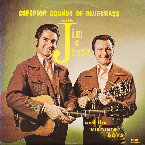 Jim & Jesse And The Virginia Boys - Superior Sounds Of Bluegrass (VG) (Vinyl LP)