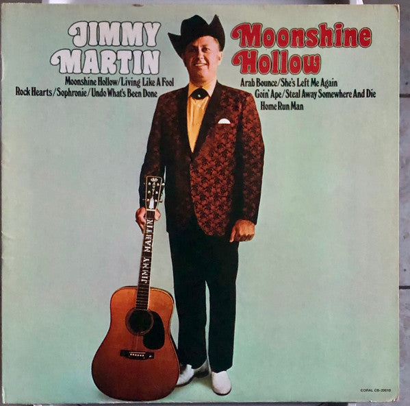 Martin, Jimmy - Moonshine Hollow (VG) (Vinyl LP)
