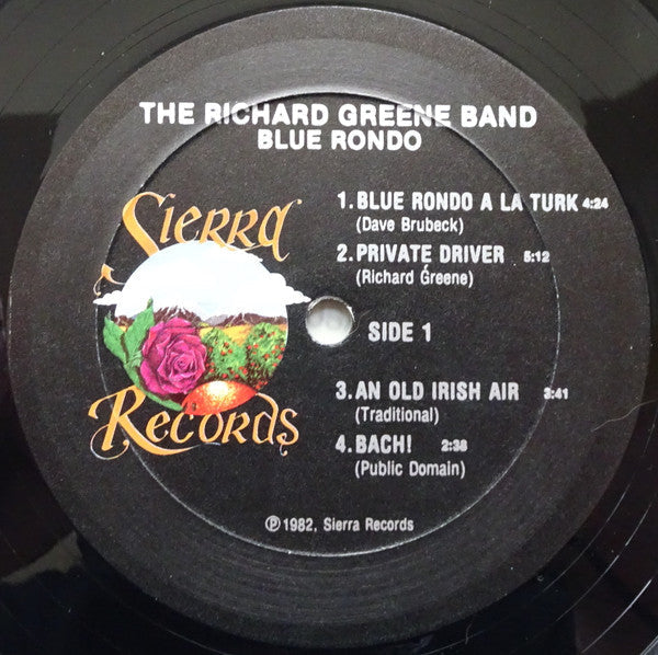 Greene, Richard - Blue Rondo (VG+) (Vinyl LP)