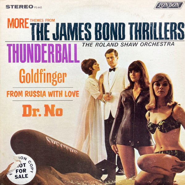 James Bond, More Themes From - Shaw, Roland Orchestra(VG+) (Vinyl LP)