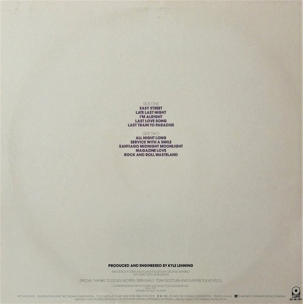 Thunder  - Thunder (VG+) (Vinyl LP)