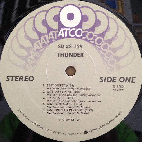Thunder  - Thunder (VG+) (Vinyl LP)