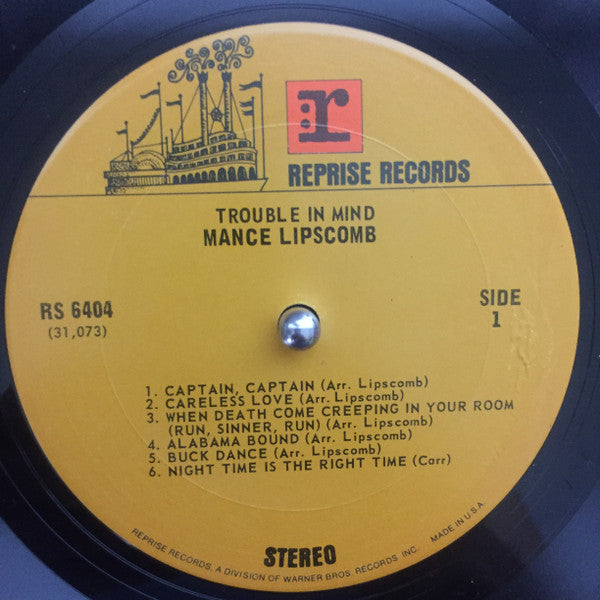 Lipscomb, Mance - Trouble In Mind (VG+) (Vinyl LP)