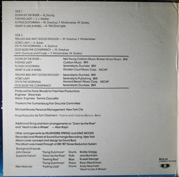 McKendree Spring - 3 (Vinyl, VG) (Vinyl LP)