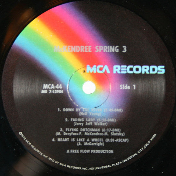 McKendree Spring - 3 (Vinyl, VG) (Vinyl LP)