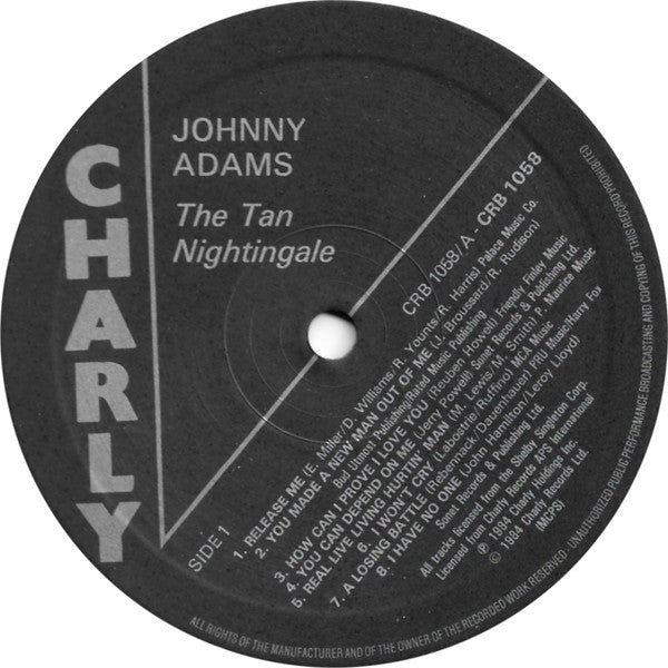 Adams, Johnny - The Tan Nightingale (Vinyl, VG+) (Vinyl LP)