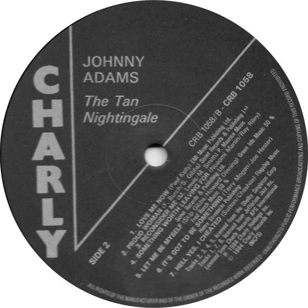 Adams, Johnny - The Tan Nightingale (Vinyl, VG+) (Vinyl LP)
