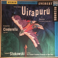 Villa-Lobos / Prokofiev - Leopold Stokowski, The Stadium Symphony Orchestra Of New York - Uirapuru + Modinha (From Bachianas Brasileiras No. 1)  / Cinderella (Ballet Suite) (VG+) (Vinyl LP)