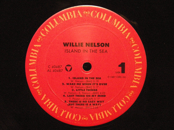 Nelson, Willie - Island In The Sea (Vinyl, NM or M-) (Vinyl LP)