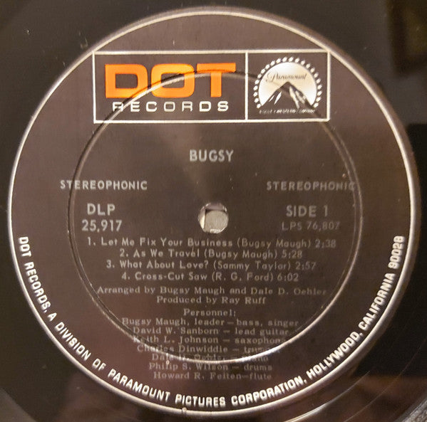 Maugh, Bugsy - Bugsy (VG+) (Vinyl LP)