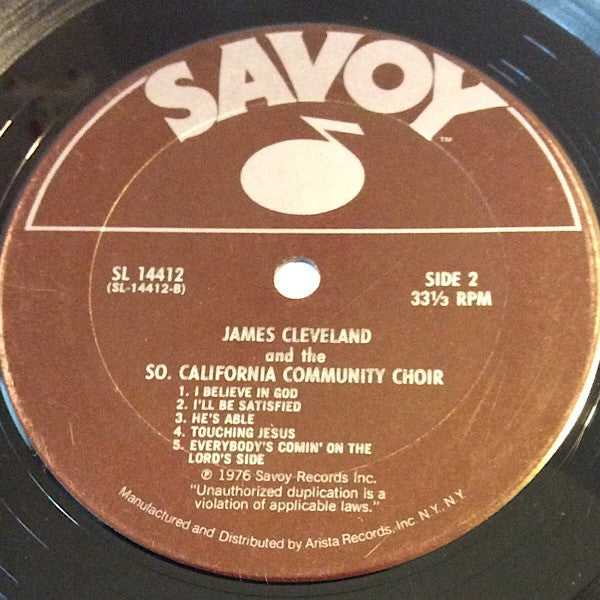 Cleveland, James And The Southern California Community Choir - Give It To Me (Vinyl, VG) (Vinyl LP)