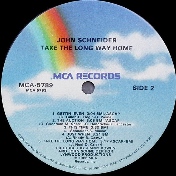 Schneider, John - Take The Long Way Home (Vinyl, VG+) (Vinyl LP)