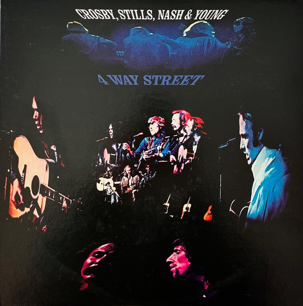 Crosby, Stills, Nash & Young - 4 Way Street (Vinyl, VG+) (Vinyl LP)