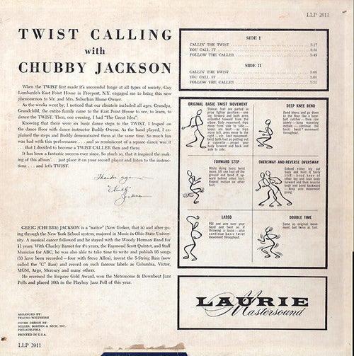Chubby Jackson - Twist Calling With Chubby Jackson (VG) (Vinyl LP)