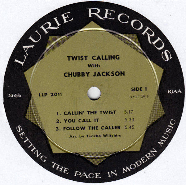 Chubby Jackson - Twist Calling With Chubby Jackson (VG) (Vinyl LP)