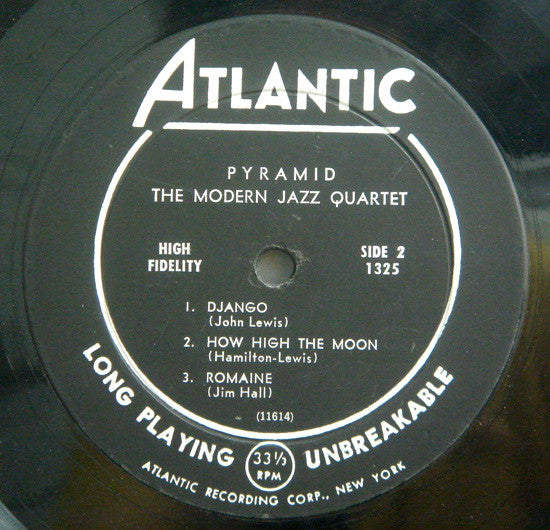 Modern Jazz Quartet - Pyramid (VG+) (Vinyl LP)