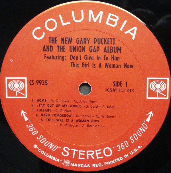 Puckett, Gary & The Union Gap - The New Gary Puckett And The Union Gap Album (Vinyl, VG) (Vinyl LP)