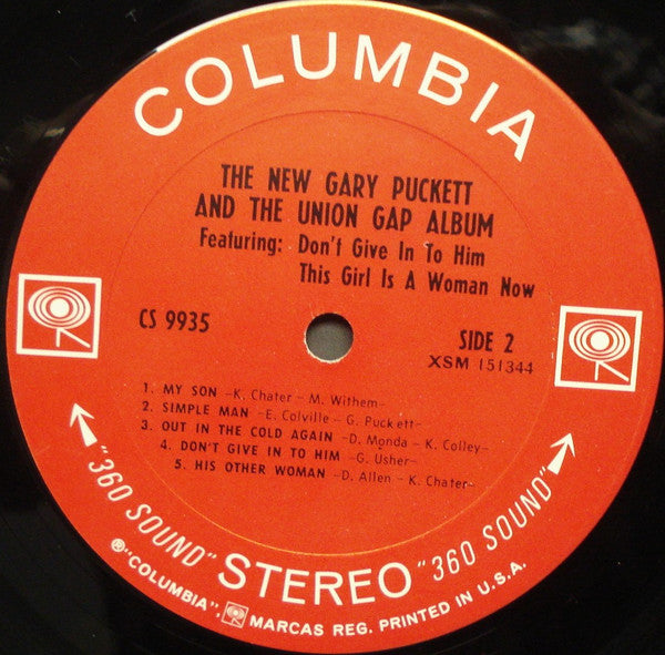 Puckett, Gary & The Union Gap - The New Gary Puckett And The Union Gap Album (Vinyl, VG) (Vinyl LP)