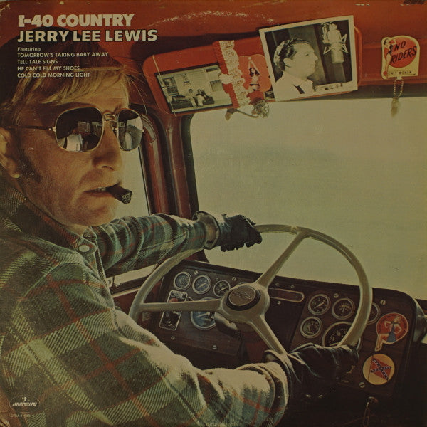Lewis, Jerry Lee - I-40 Country (Vinyl, VG) (Vinyl LP)