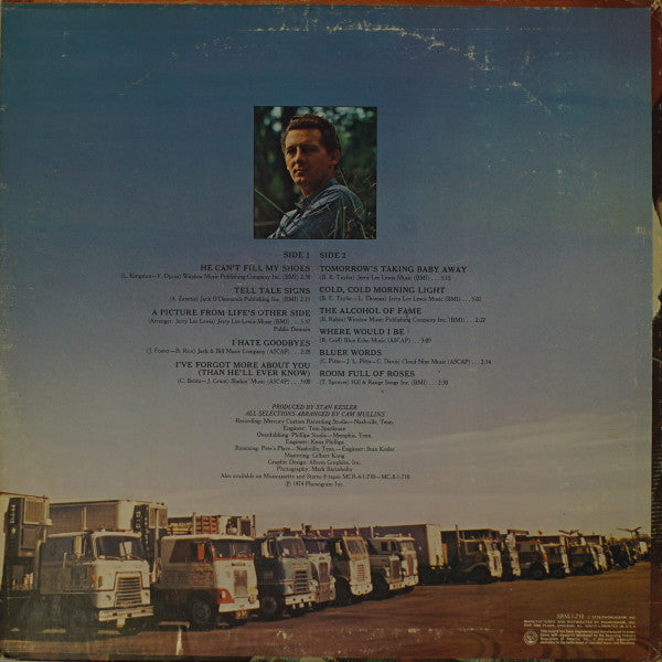 Lewis, Jerry Lee - I-40 Country (Vinyl, VG) (Vinyl LP)