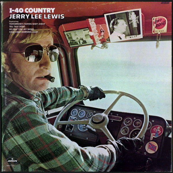 Lewis, Jerry Lee - I-40 Country (Vinyl, VG) (Vinyl LP)