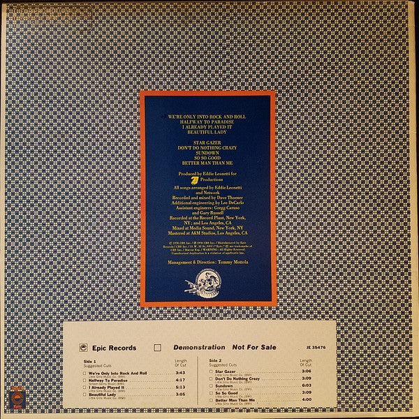 Network  - Nightwork (VG+) (Vinyl LP)
