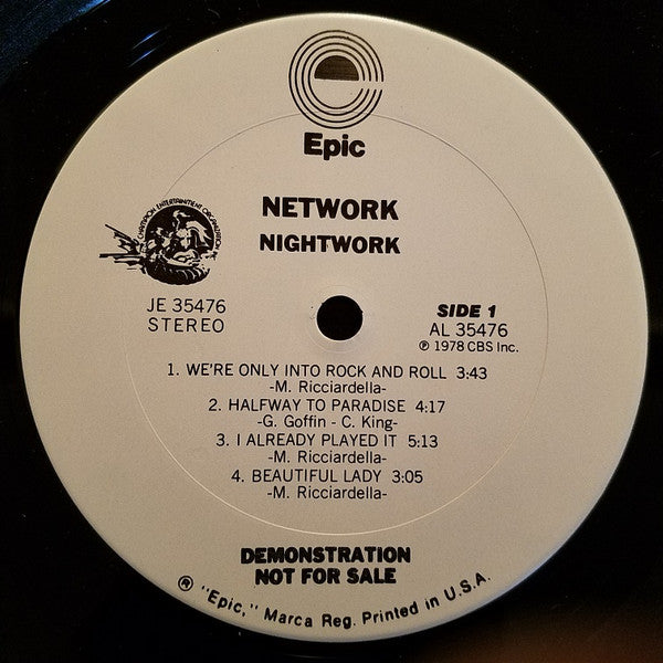Network  - Nightwork (VG+) (Vinyl LP)