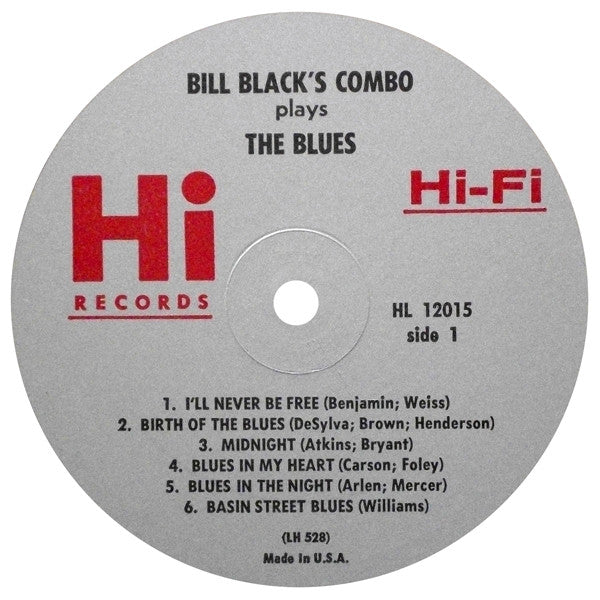 Black's, Bill Combo - Bill Black's Combo Plays The Blues (NM or M-) (Vinyl LP)