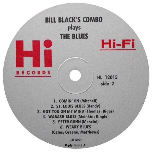 Black's, Bill Combo - Bill Black's Combo Plays The Blues (NM or M-) (Vinyl LP)