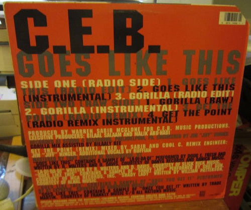 C.E.B. - Goes Like This (VG+) (Vinyl LP)