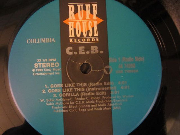 C.E.B. - Goes Like This (VG+) (Vinyl LP)