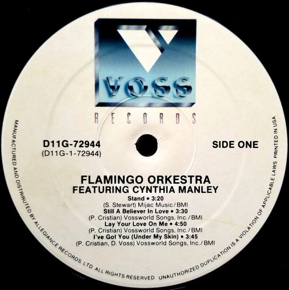 Flamingo Orkestra Featuring Cynthia Manley - Flamingo Orkestra Featuring Cynthia Manley (M) (Vinyl LP)