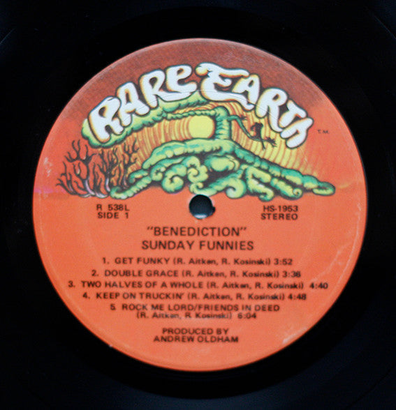 Sunday Funnies - Benediction (Vinyl, VG) (Vinyl LP)