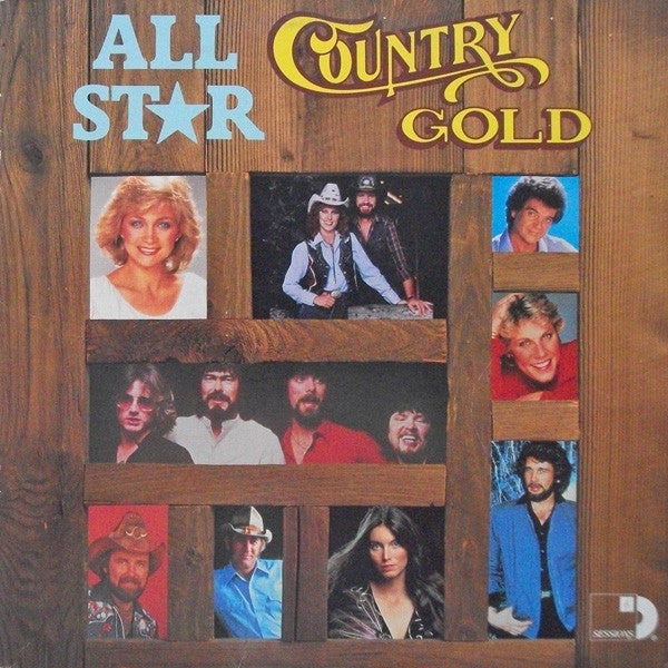 Various - All Star Country Gold (VG+) (Vinyl LP)